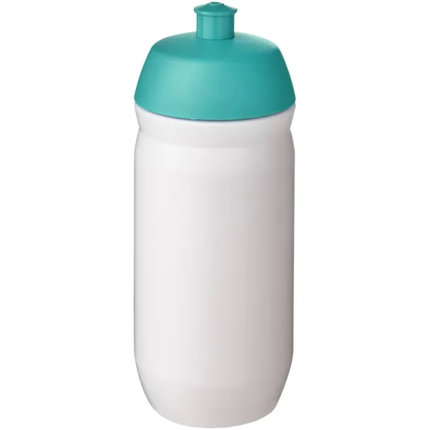 HydroFlex™ 500 ml sport bottle Aqua blue White