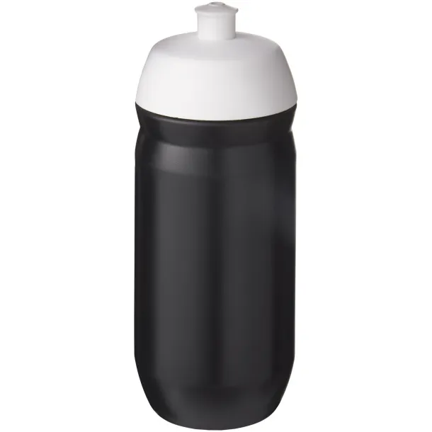 HydroFlex™ 500 ml sport bottle - Unbranded White Solid black