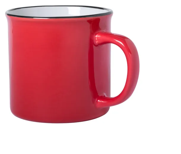 Sinor mug Red White