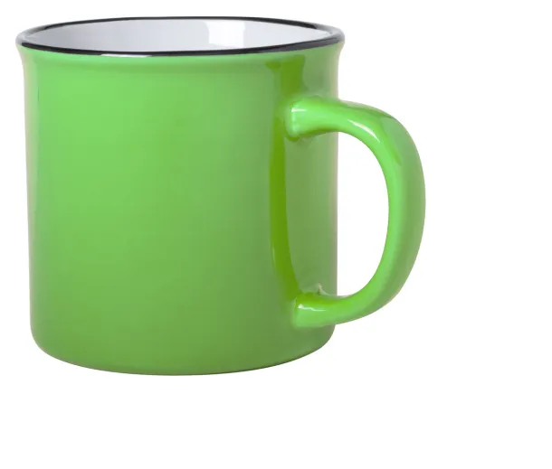 Sinor mug Lime green White