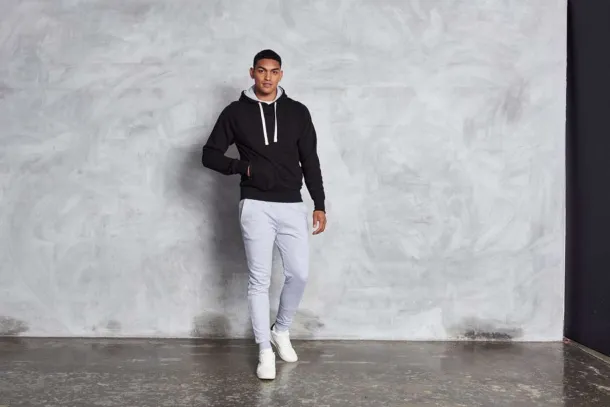  GRADUATE HEAVYWEIGHT HOODIE - Just Hoods Crna