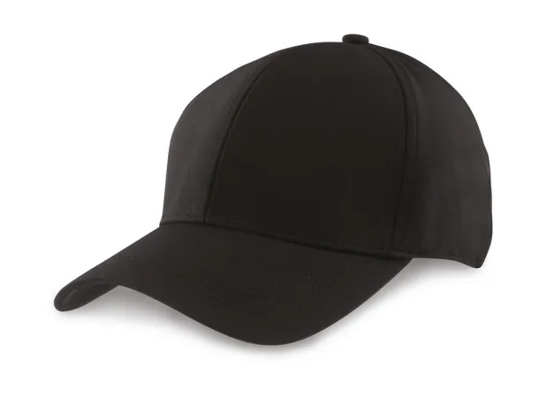  Fitted Cap Softshell - Result Headwear Black