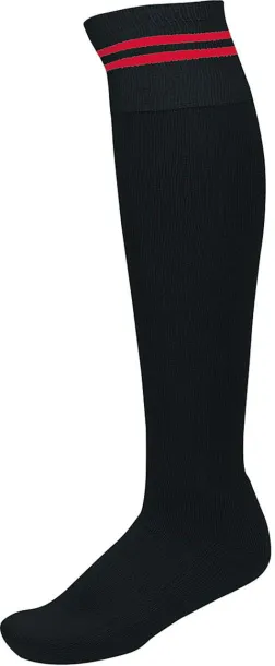  STRIPED SPORTS SOCKS - Proact Black Sporty Red