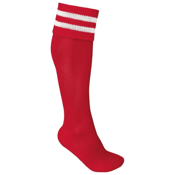  STRIPED SPORTS SOCKS - Proact Sporty Red White