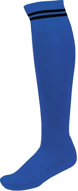  Sportske čarape s prugama - Proact Dark Royal Blue Crna