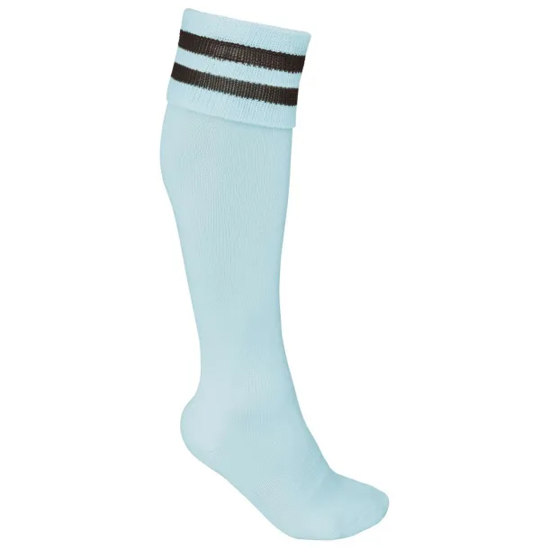  Sportske čarape s prugama - Proact Light Turquoise Tamno siva