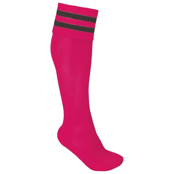  Sportske čarape s prugama - Proact Sporty Pink Tamno siva