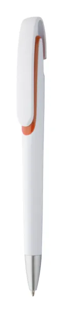 Serval ballpoint pen Orange White