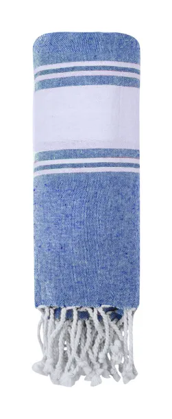 Lainen beach towel Dark blue