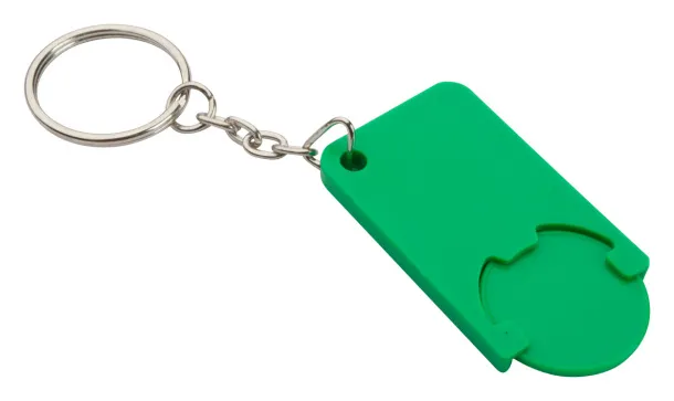 Beka trolley coin keyring Green