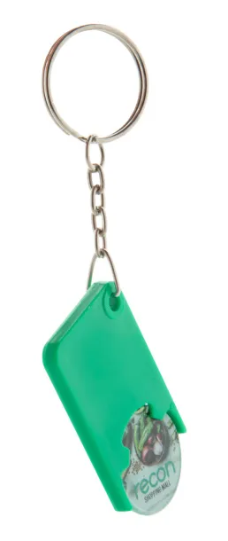 Beka trolley coin keyring Green