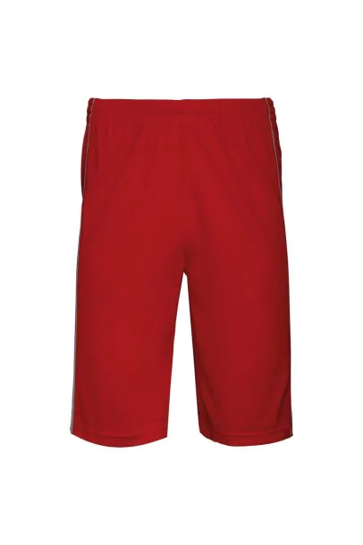  MEN'S BASKETBALL SHORTS - Proact Sporty Red