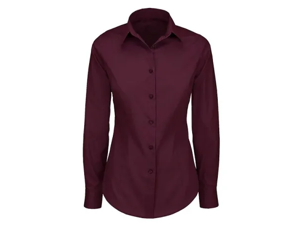 CLUB LSL WOMEN women’s long sleeve shirt - EXPLODE Burgundy