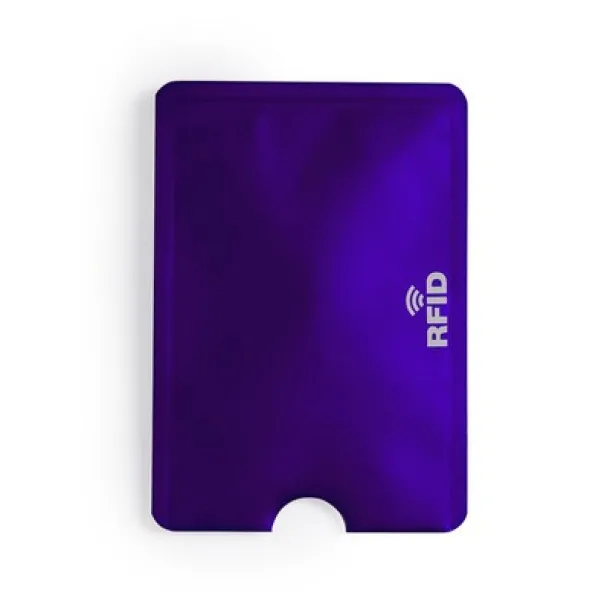  Credit card holder, RFID protection purple