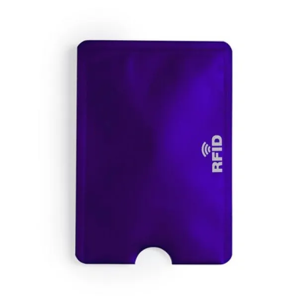  Credit card holder, RFID protection purple