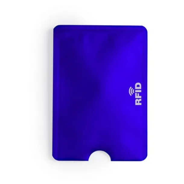  Credit card holder, RFID protection navy blue