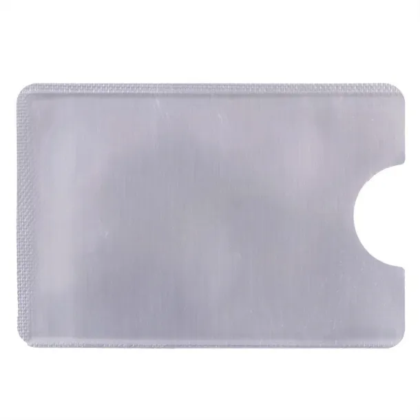  Credit card holder, RFID protection silver