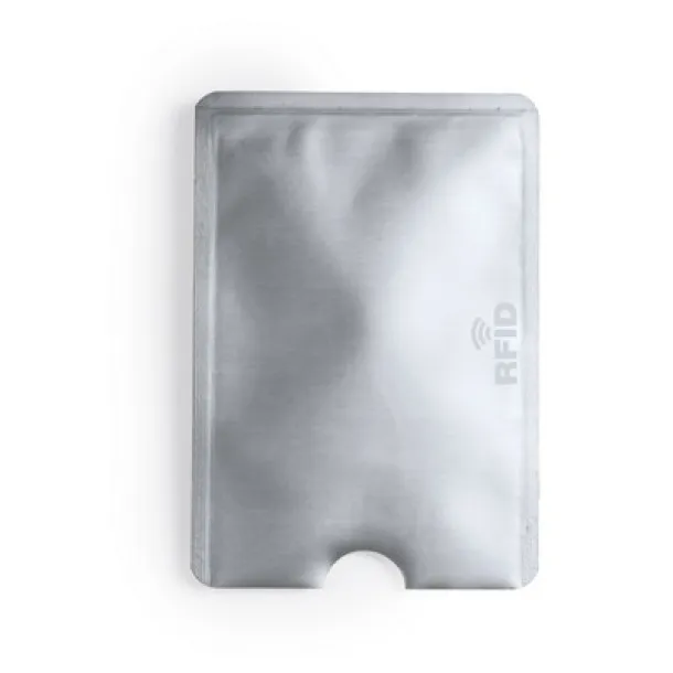  Credit card holder, RFID protection silver