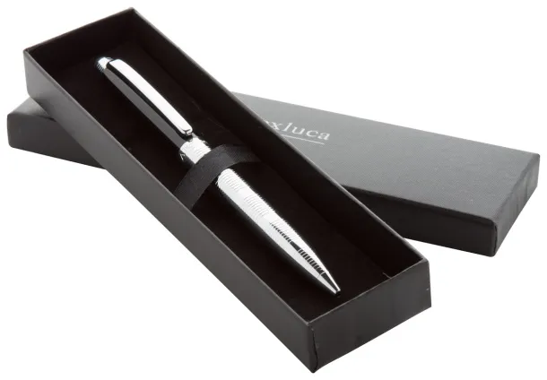 Lantey touch ballpoint pen Silver Black