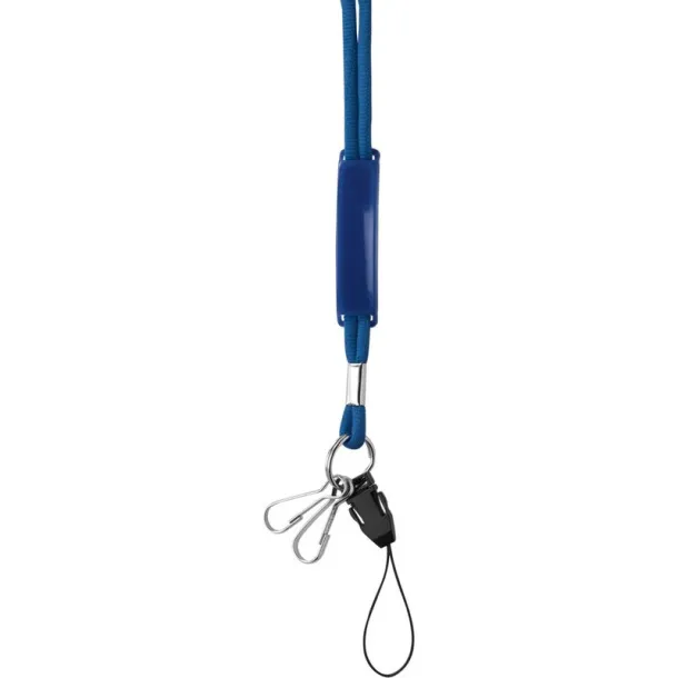  Lanyard with phone hanger navy blue