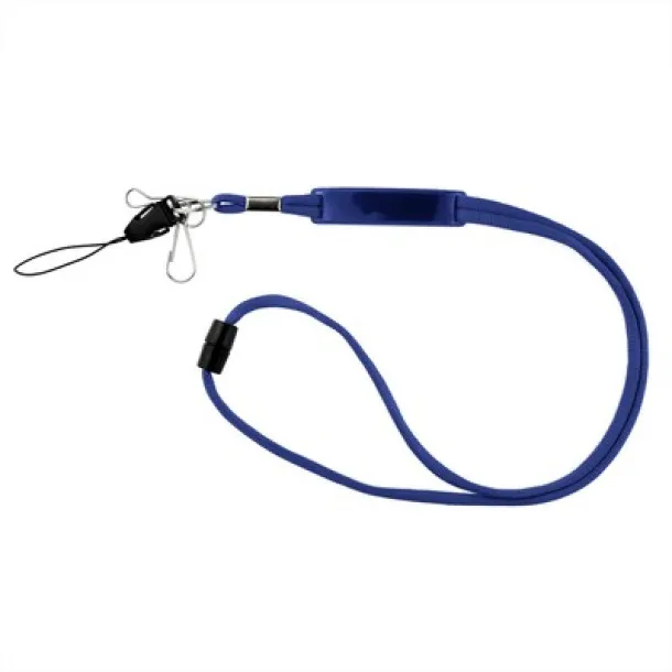  Lanyard with phone hanger navy blue