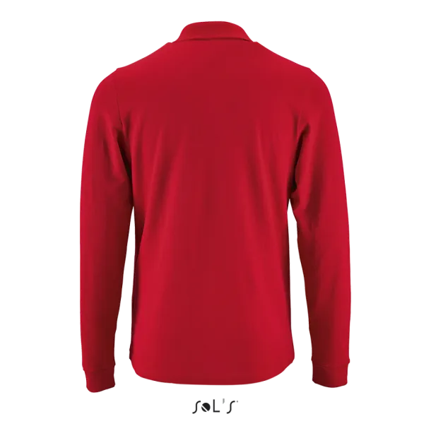  SOL'S PERFECT LSL MEN - LONG-SLEEVE PIQUÉ POLO SHIRT - SOL'S Red