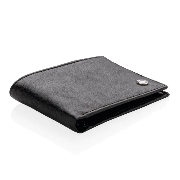  Swiss Peak RFID anti-skimming wallet - Swiss Peak Black Black