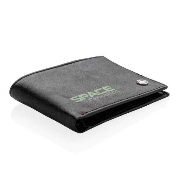  Swiss Peak RFID anti-skimming wallet - Swiss Peak Black Black