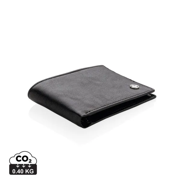  Swiss Peak RFID anti-skimming wallet - Swiss Peak Black Black