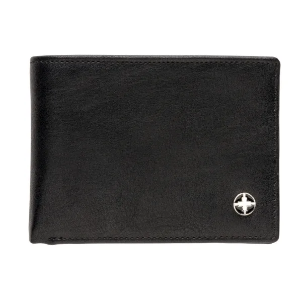  Swiss Peak RFID anti-skimming wallet - Swiss Peak Black Black