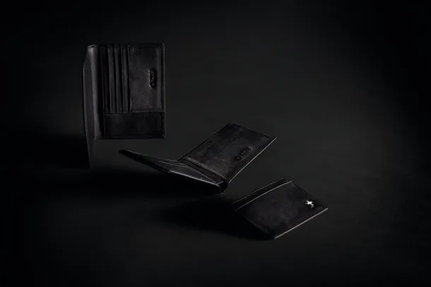  Swiss Peak RFID anti-skimming wallet - Swiss Peak Black Black