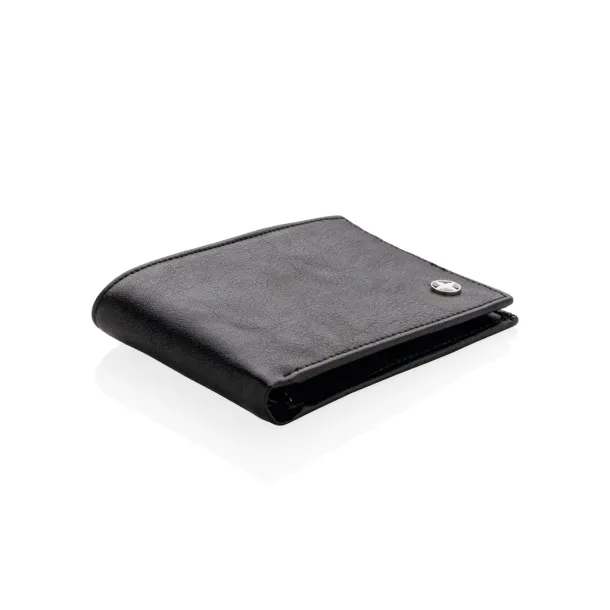  Swiss Peak RFID anti-skimming wallet - Swiss Peak Black Black