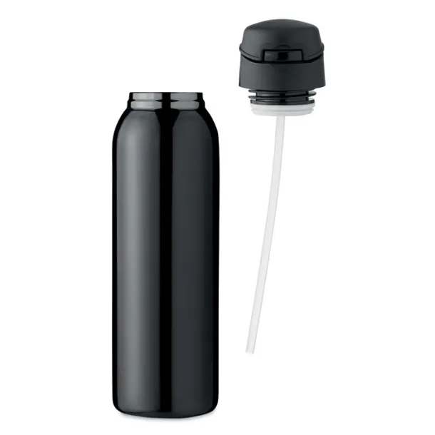 LOUC Double wall bottle 580 ml Black