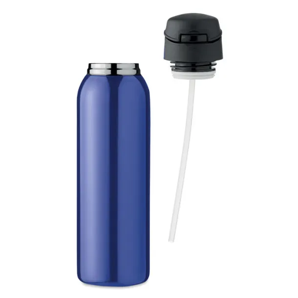 LOUC Double wall bottle 580 ml Blue