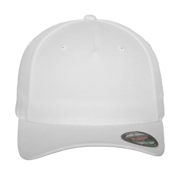  Fitted Baseball Cap - Flexfit Bijela