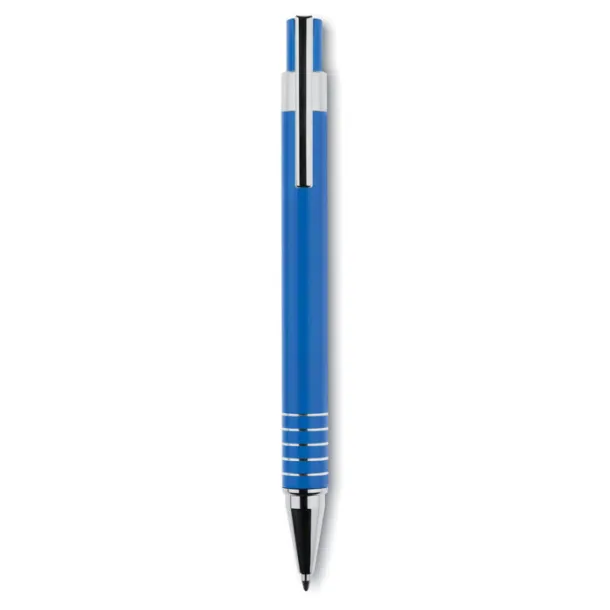 ALUCOLOR Ball pen set in metal box Blue