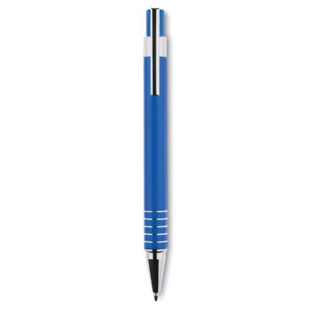 ALUCOLOR Ball pen set in metal box Blue