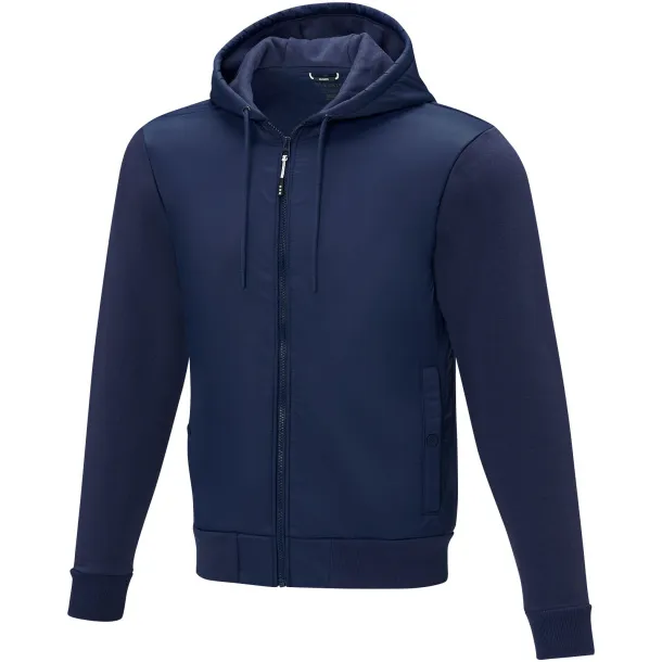 Darnell men's hybrid jacket - Elevate Life Navy Blue