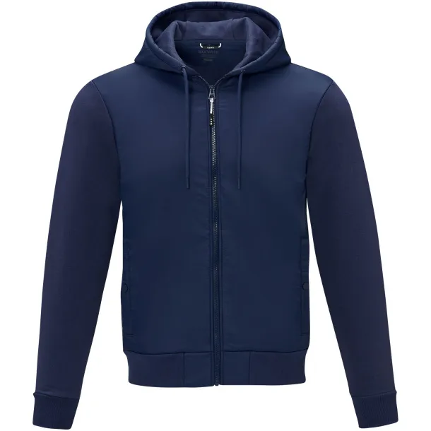 Darnell men's hybrid jacket - Elevate Life Navy Blue