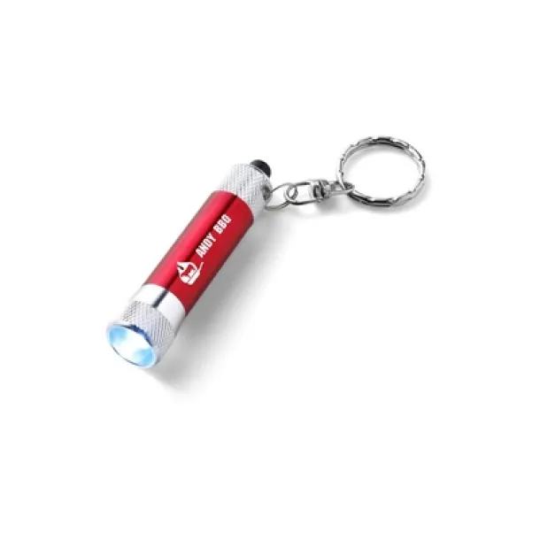  Keyring, 1 LED light Crvena