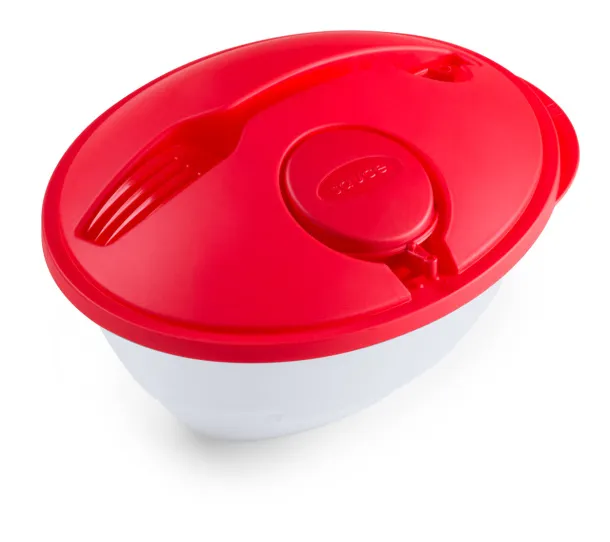 Kaprex salad container Red