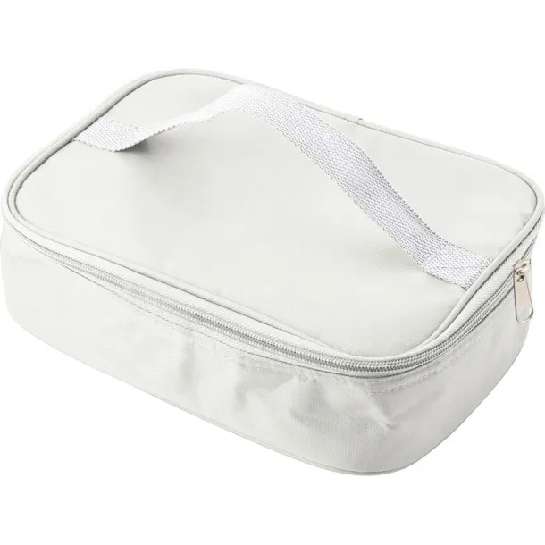  Cooler bag with lunch box 1,2 L, cutlery Bijela