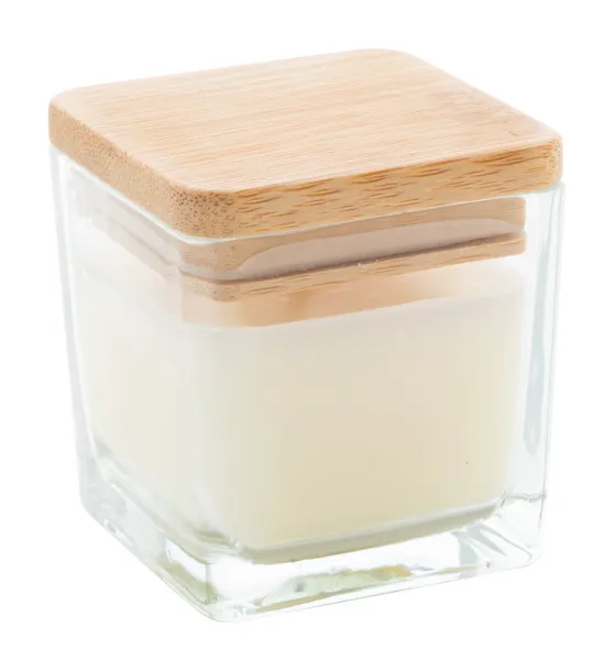 Cubama candle, vanilla White