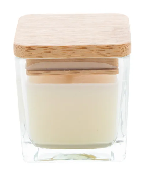 Cubama candle, vanilla White