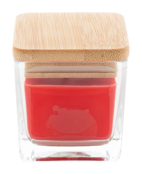 Cubama candle, vanilla Red