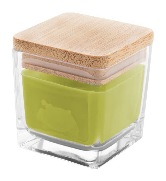 Cubama candle, vanilla Green