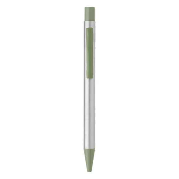 TITANIUM STEEL Metal ball pen Olive green