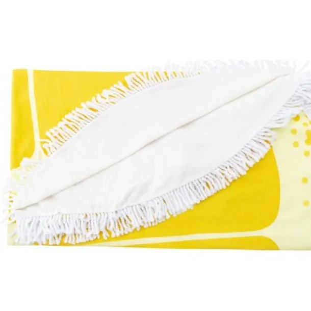  Beach towel yellow