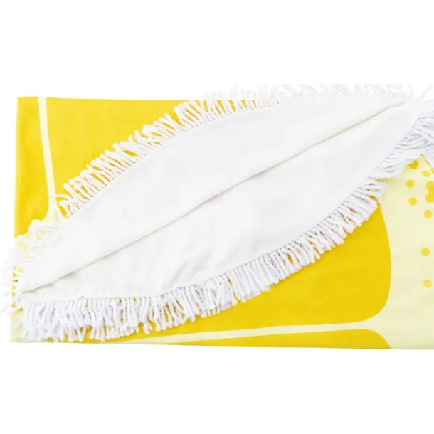  Beach towel yellow