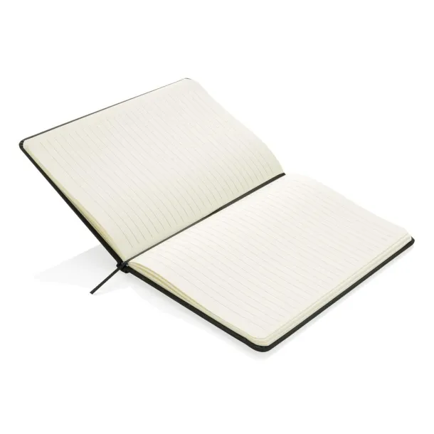  Standard notes s PU tvrdim koricama, A5 - XD Collection Crna